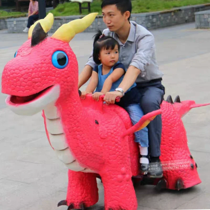 Electric Battery Operated Amusement Ride Dinosaur Car Walking Animal Theme Park Playground Shopping Mall Arcade Game Machine