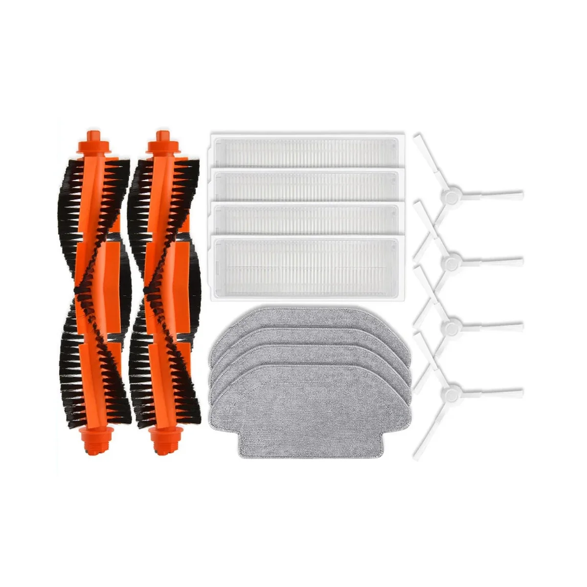 Pièces de rechange pour aspirateur robot Xiaomi S10, accessoires, brosse latérale principale, filtre Hepa, vadrouille, gril