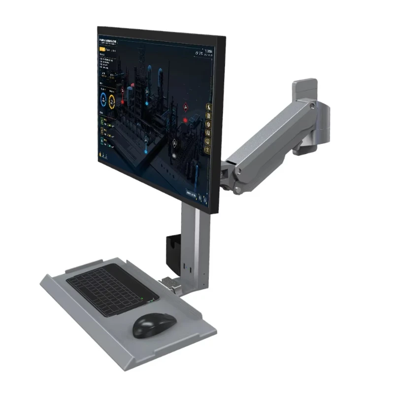 LCD Stand 15 to 32 Inch Gas Display Arm Adjustable Stand Color New Product