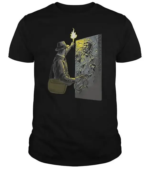 Indiana Jones Han Solo in Carbonite Shirt