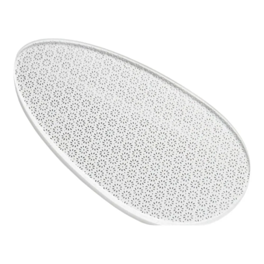 Nuovo Scrubber per piedi in vetro Peeling Esfoliante Lima per tallone Rimozione dura della pelle morta Strumento per lima per piedi a doppia faccia Cura della pedicure