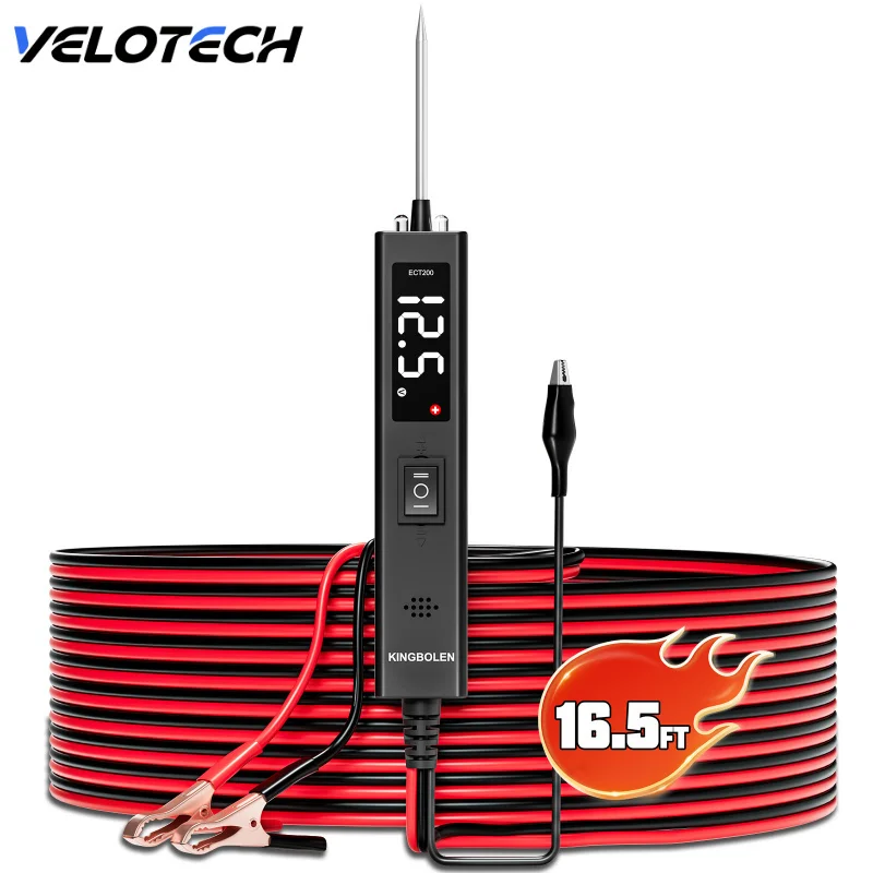 

Car Circuit Tester Power Probe Auto Electric Diagnostic Tool Voltage Integrated Scanner Fault Rapid