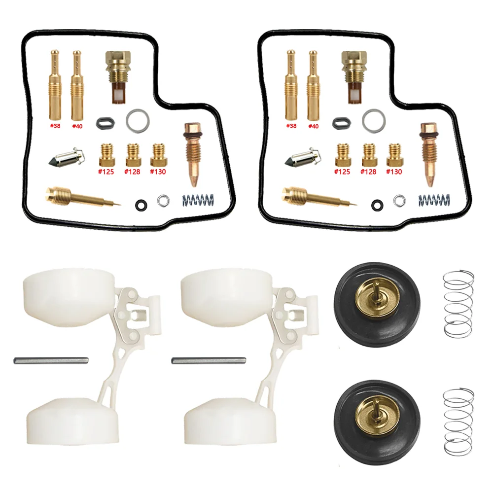 Honda AFRICA TWIN XRV650 RD03 1988-1990 Carburetor Repair Kit V-Type Cylinder Carb Float Aircut Parts