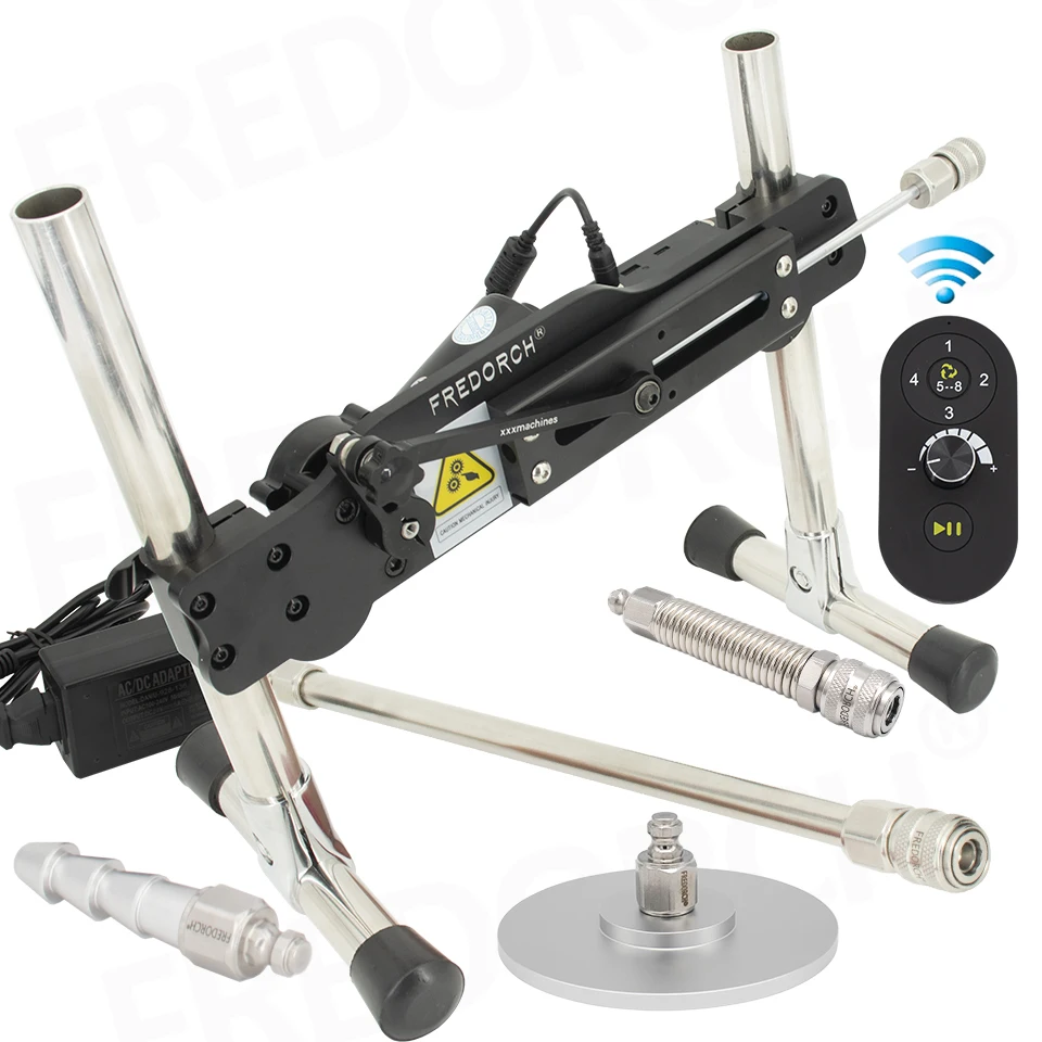 Fredorch Anti-Rotation Lock Sex Machine Attachments Strong Power Motor Sex Machine For Adult New Design Full