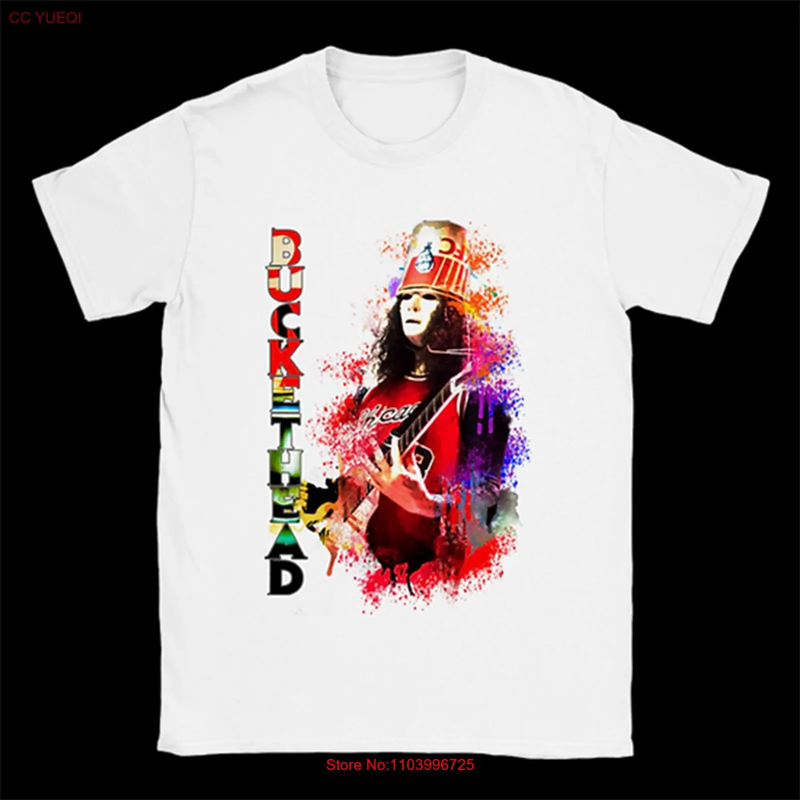 Buckethead T Shirt White Men And Women All Size S-5XL