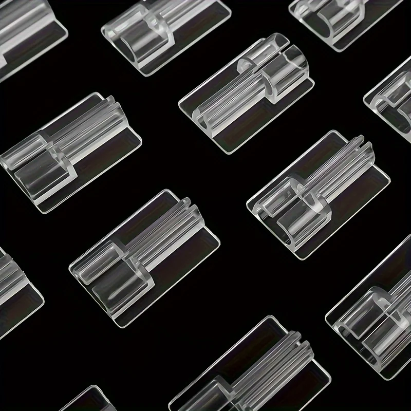 10 قطع تحمي كابل الشحن الخاص بك - مشبك كابل شفاف، مناسب لكابلات Apple وAndroid Type-C