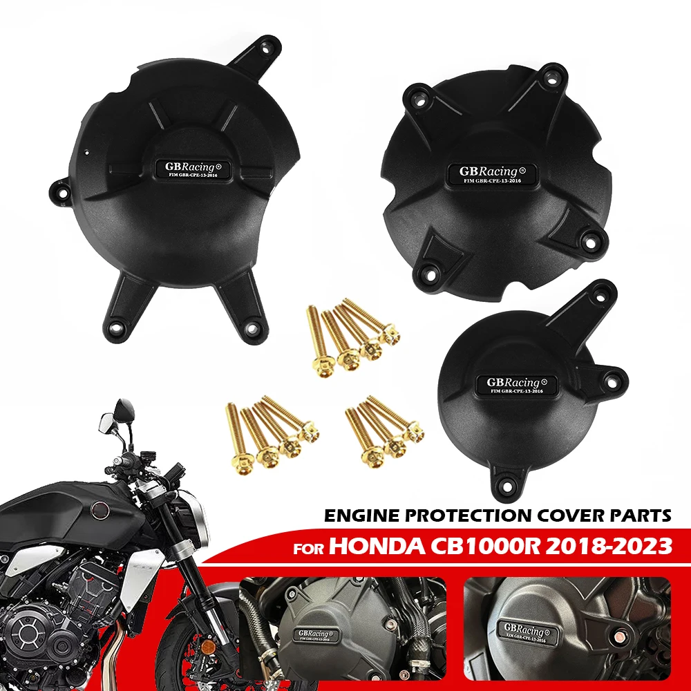 For HONDA CB1000R 2018 2019 2020 2021 2022 2023 Engine Covers Protectors Motorcycles Engine cover Protection case GB Racing