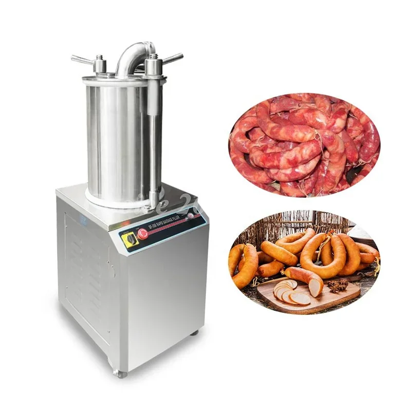 Sf-150 Hydraulic Sausage Filling Machine Automatic Sausage Maker Commerical Stainless Steel Sausage Stuffer Making Machine