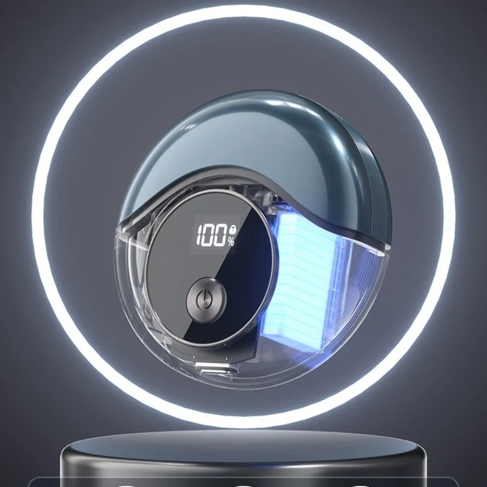 ماكينة حلاقة كهربائية صغيرة UFO برأس مزدوج غطاء مغناطيسي ماكينة حلاقة دوارة IPX7 مقاومة للماء قابلة لإعادة الشحن ماكينة حلاقة اللحية هدية للرجال #3