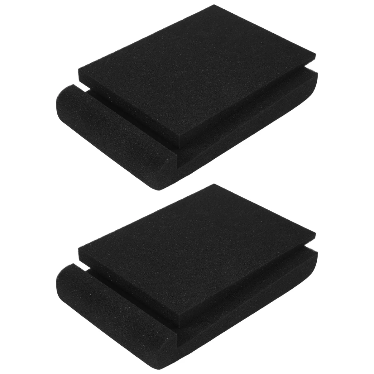 Speaker Pads, Isolation Pads,High Density Studio Monitor Foam, Studio Monitor Stand Pads, Speaker Base,28X19X4cm HOT