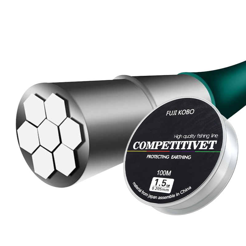  HISTAR FUJI KOBO Nylon Japanese Imported Super Strong Raw Transparent 3.1-19.1KG Strength 0.8#-8.0# 100m Fishing Line 