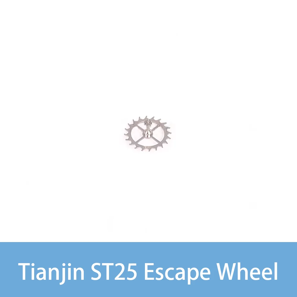 Watch Accessories Suitable for Tianjin ST2505 T25 Movement Escape Wheel Watch Repair Parts Horse Wheel  Lotus Wheel