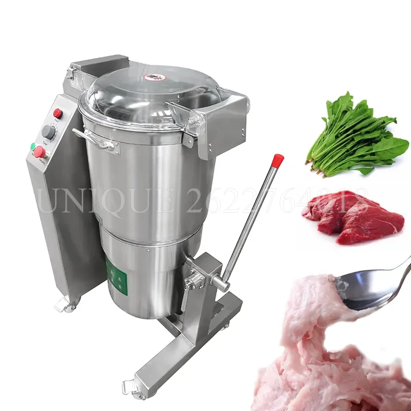 Multi Functional Commercial Fresh Meat Beater Cheese Blender and Cream Emulsified Fruit Slurry Food Processing Machine