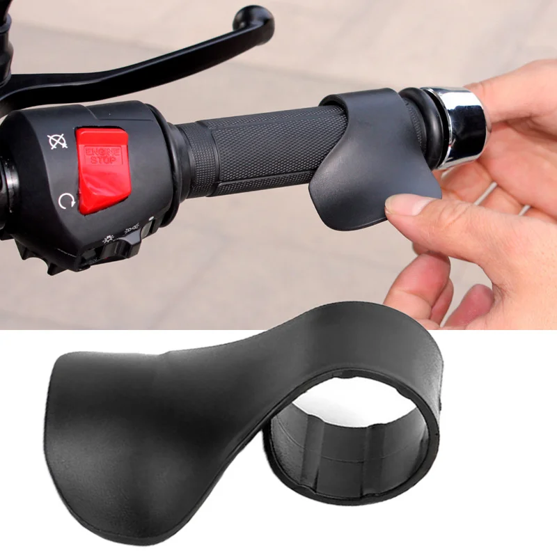 2pcs Motorcycle Accelerator Booster Handle Control Assist Grip Handlebar Motor Assist Throttle Boosters Clip Labor Saver Tools