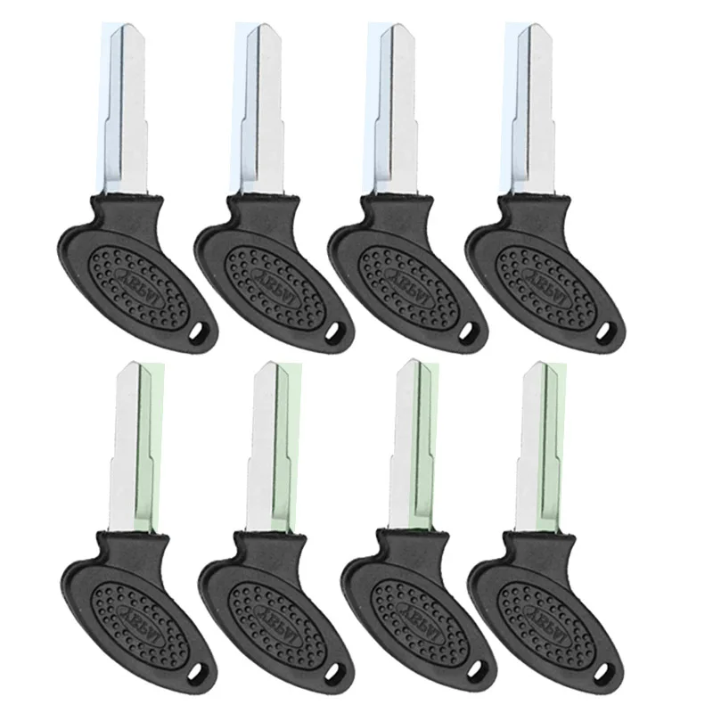 

6/4/2pcs Key Blank Left Right Blade Keys for Motorcycle Scooter Moped ATV GY6 KYMCO