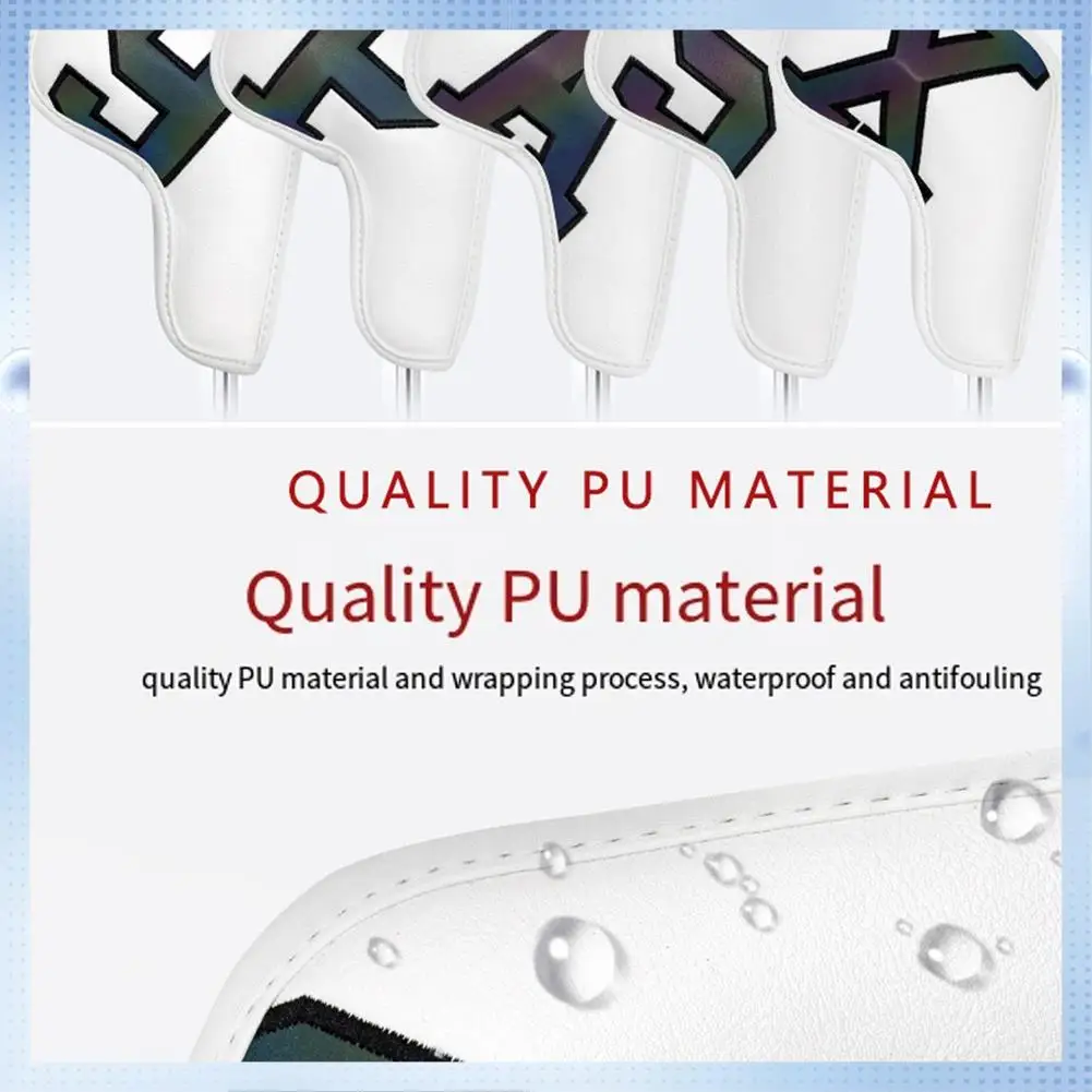 

ABMW-Golf Iron Cover Iron Cover PU Leather Wedge Cover Protective Cover