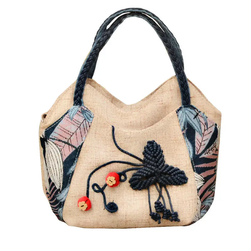 New Women Chic Bag Handbag Cloth Bag Casual Women Bag Large Capacity Tote Lightweight Small Bag