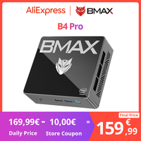 BMAX B4 Pro Mini PC Windows11 PC Intel N97 16GB DDR4 512GB SSD 2*HDMI Supports 4K@60Hz 1.2GHz Intel UHD Graphics