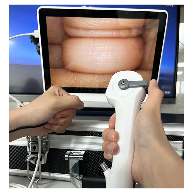 SY-P029-3 cystoscope disposable digital flexible ureteroscopy endoscope system with touch screen