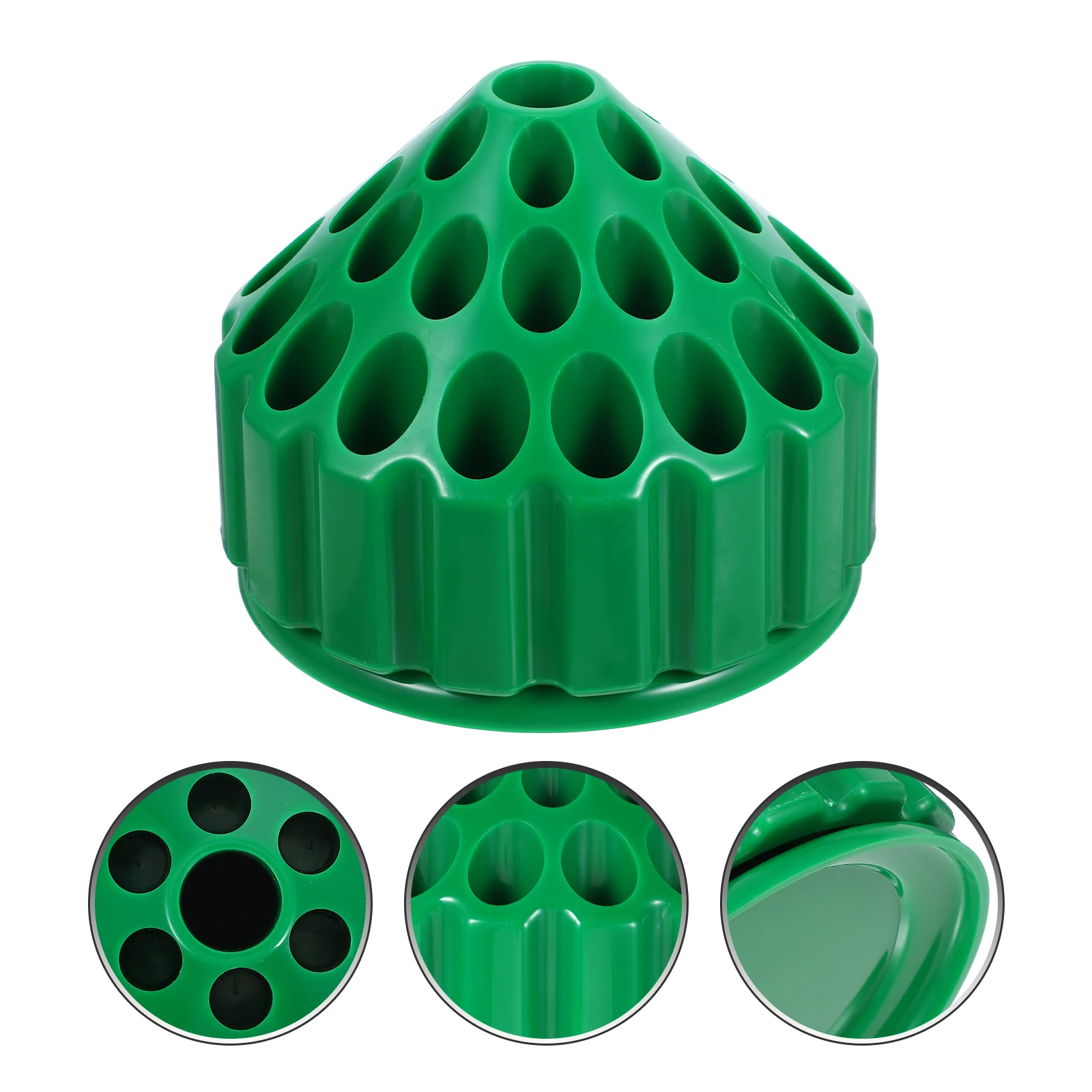 

Rotatable Drill Bit Organizer Holder Plastic Tool Storage Container Bit Rack For Woodworking Rotating Grinding Stand Lightweight