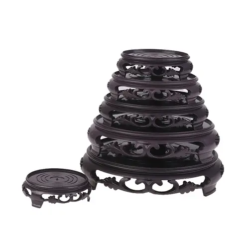 정원 용품 다양한 유형의 화분에 적합한 플라스틱 화분 베이스 꽃병 골동품 장식