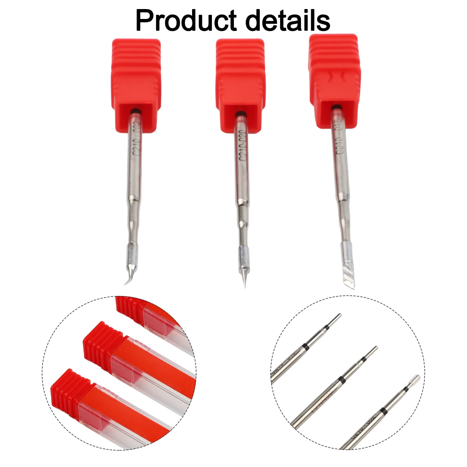 はんだ付けプロジェクト-c210-はんだごてチップ-互換性のあるはんだ付けチップ-はんだ付けステーション用の正確なはんだ付け性能