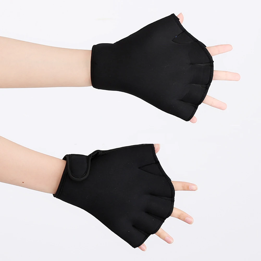 

Webbed Swimming Soft For Swimming Breathable Sweat Absorbing Skin Friendly Aquatic Mittens Aquatic Gloves Gloves