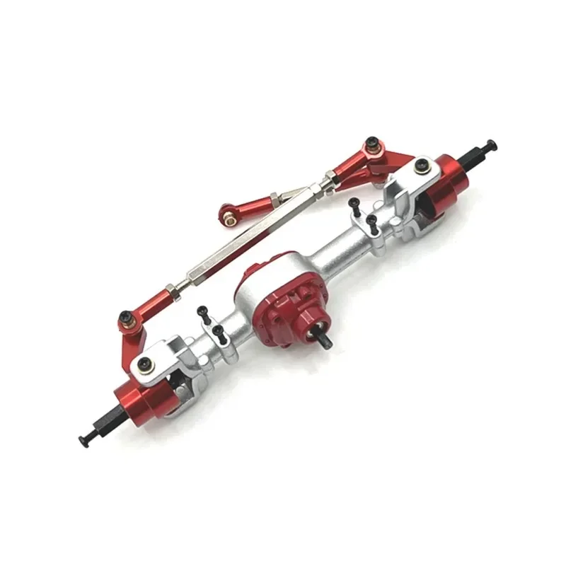 Metal Upgrade, Front And Rear Axle Assemblies, For MN Model 1/12 MN82 LC79 MN78 RC Car Parts