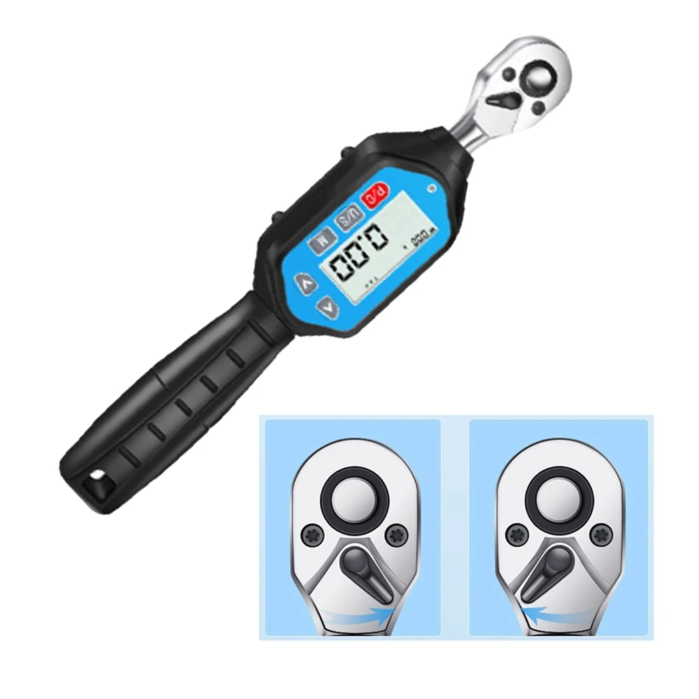 Professional Adjustable Preset MINI Digital Torque Wrench Bicycle Car Repair Tool Torque Spanner 1/4inch