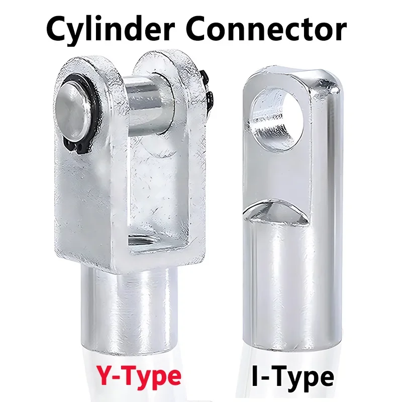 Cilinderaccessoires Pneumatische componenten: SC-standaard cilinder Y-type fitting met pin, I-type connector voor MAL/MA-cilinders