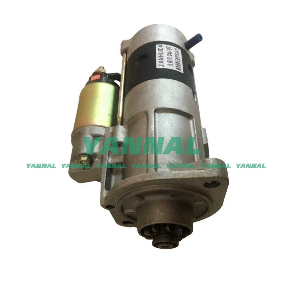 High quality 9T V3300 Starter Motor For Kubota Engine Spare Parts