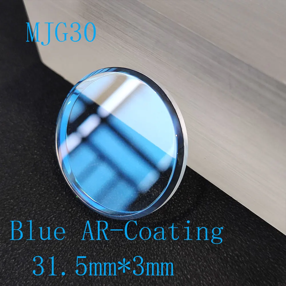 Modul kaca jam tangan presisi Mineral 31.5x3.0mm cocok untuk SKX007 SKX009 Module Module SRPD71 SRPD77 Module