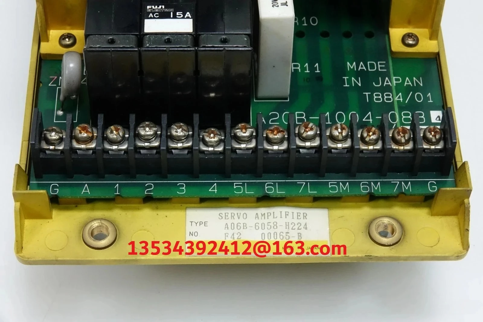 

Для FANUC A06B-6058-H224 Б/у сервоусилитель переменного тока A06B-6058-H224 Б/у