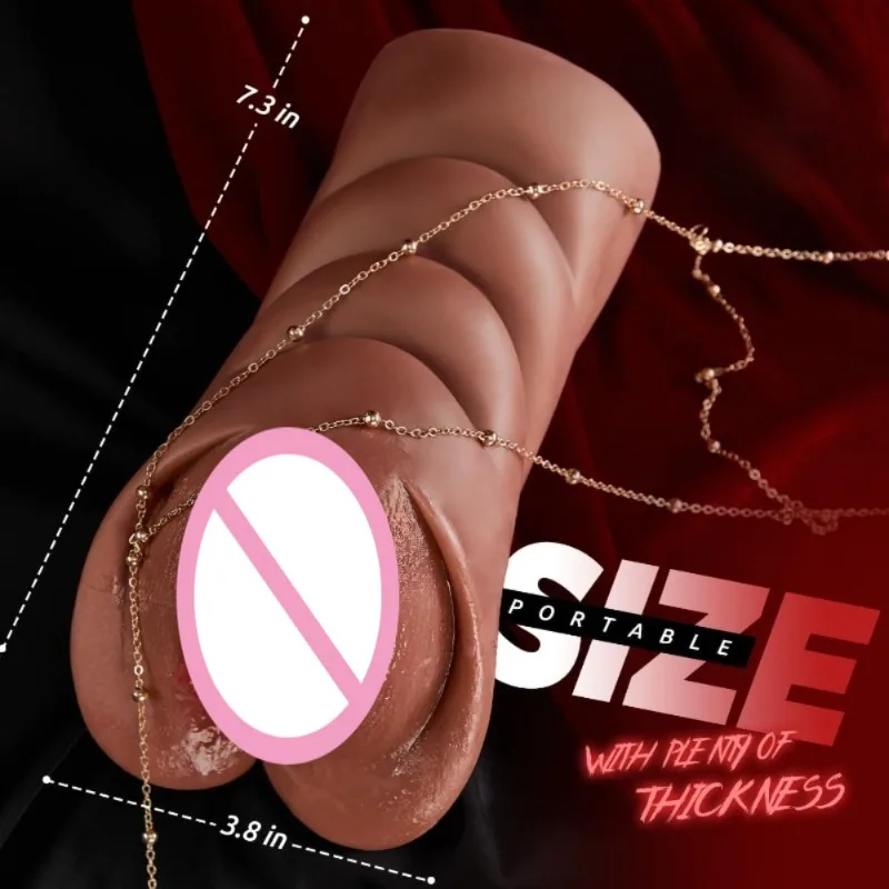 Realistic Pocket Pussy Male Masturbator,Thick Flesh and  Deep Vagina Mouth Adult Toy,Stroker Pussy Sex Toys for Man Masturbator view 4