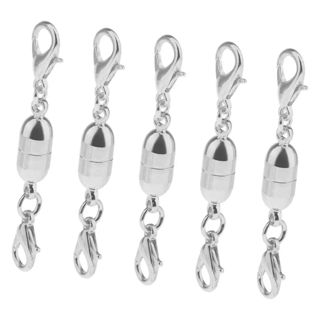 

DIY Jewelry Making Magnetic Clasps Alloy Two Part Fastening Findings for Necklaces and Bracelets Craft Supplies