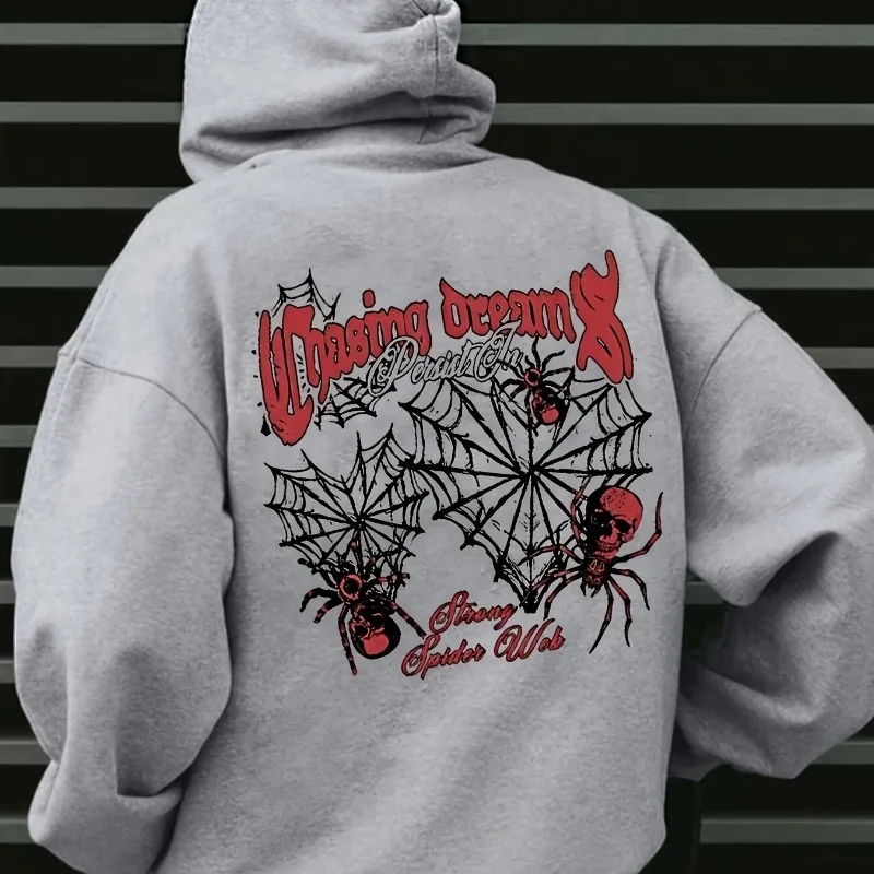 

Толстовка с капюшоном и буквенным принтом, толстовка с длинными рукавами и рисунком, теплая и удобная свободная домашняя толстовка унисекс