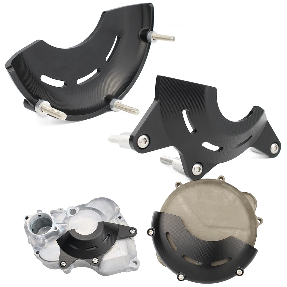 

For Honda CRF450X 2005-2016 2017 Motorcycle Engine Case Stator Clutch Cover Guards Crash Pad Frame Sliders Protector CRF 450X