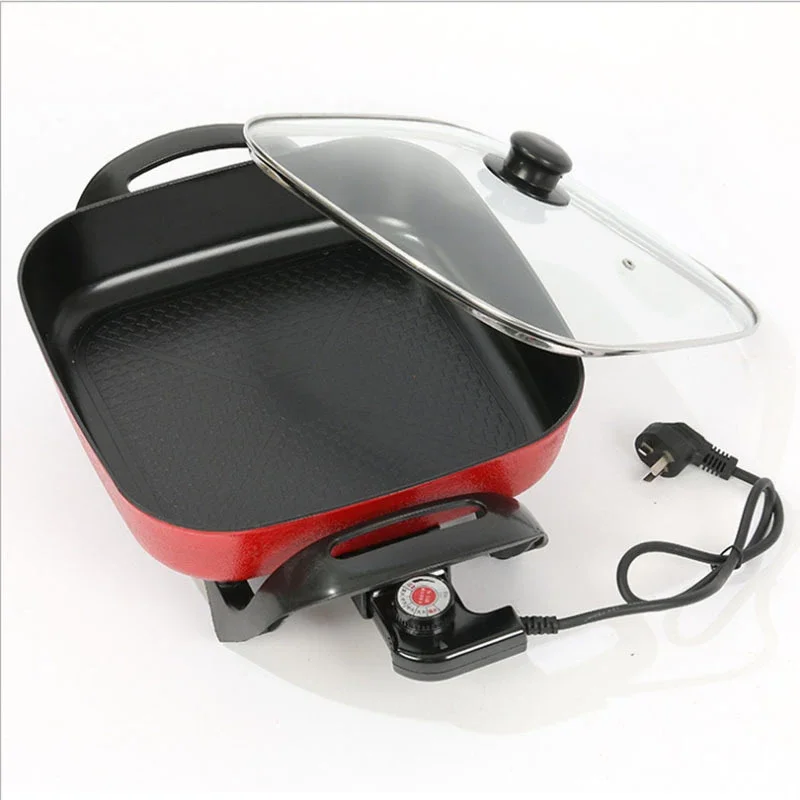 

Multifunctional, household square pot, instant hot pot, electric hot pot, oil-free, smoke-free
