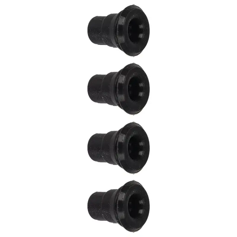4pcs RV Rubber Pan Black Support Grommet SSPA0047 Durable For Thetford Spinflo Type Motorhome Caravan Camper Van RV Accessories
