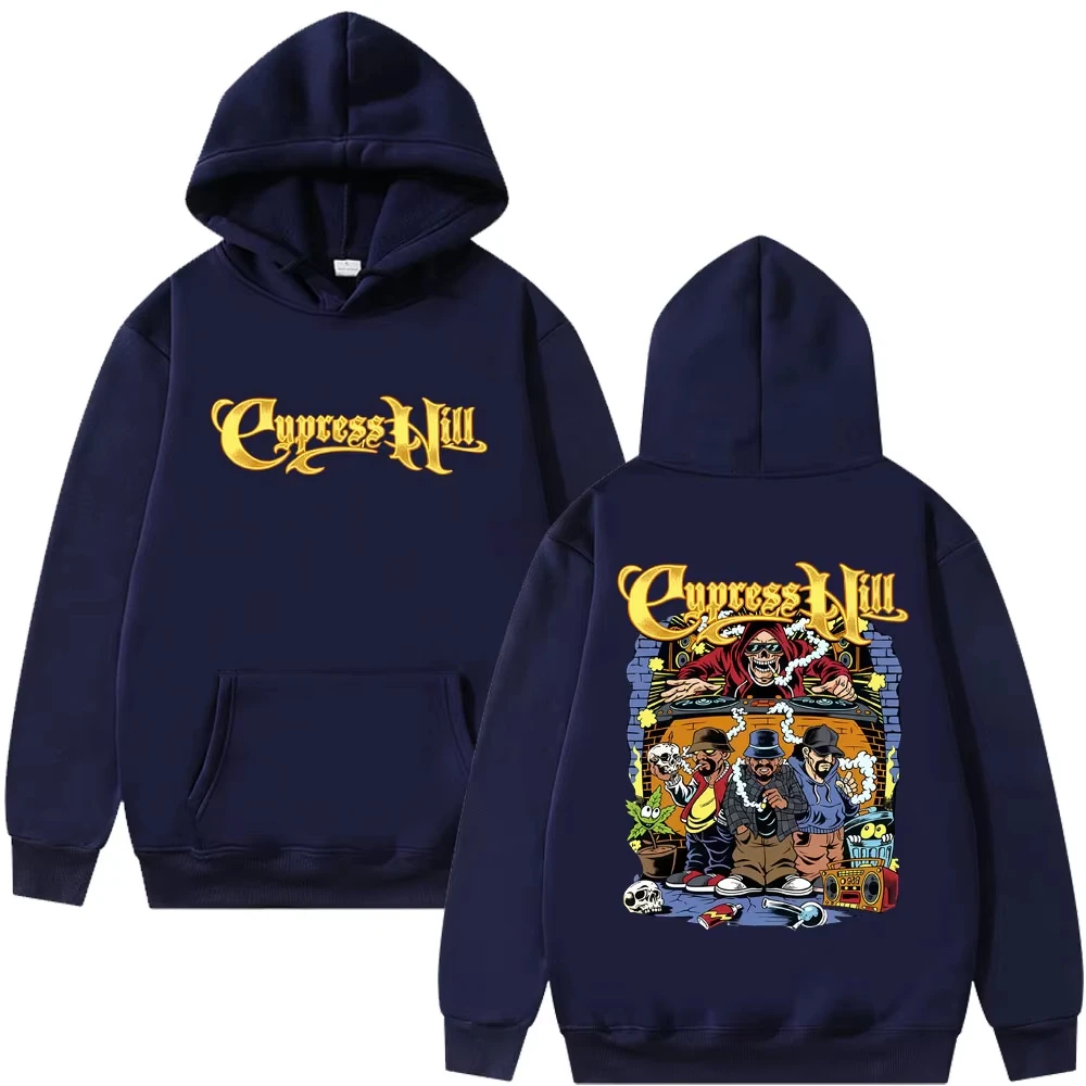 مغني الراب السرو هيل هوديي الهيكل العظمي الجرافيك البلوز الرجال النساء الهيب هوب الكرتون Vintage هوديس الذكور الاتجاه الشارع الشهير الخريف
