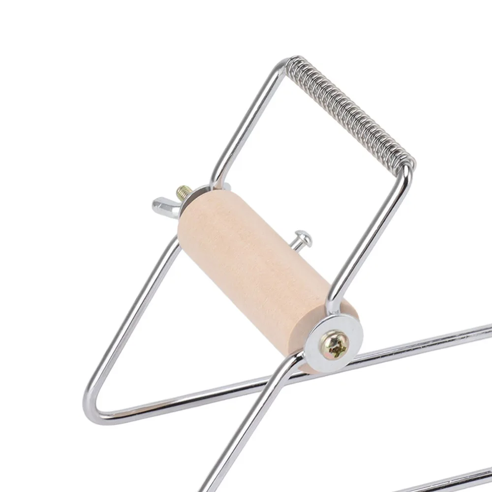 Durable Silver/Black Metal Bead Loom Iron 30x6.3cm Beading Loom Machine Jewelry Weaving Loom for Beginners