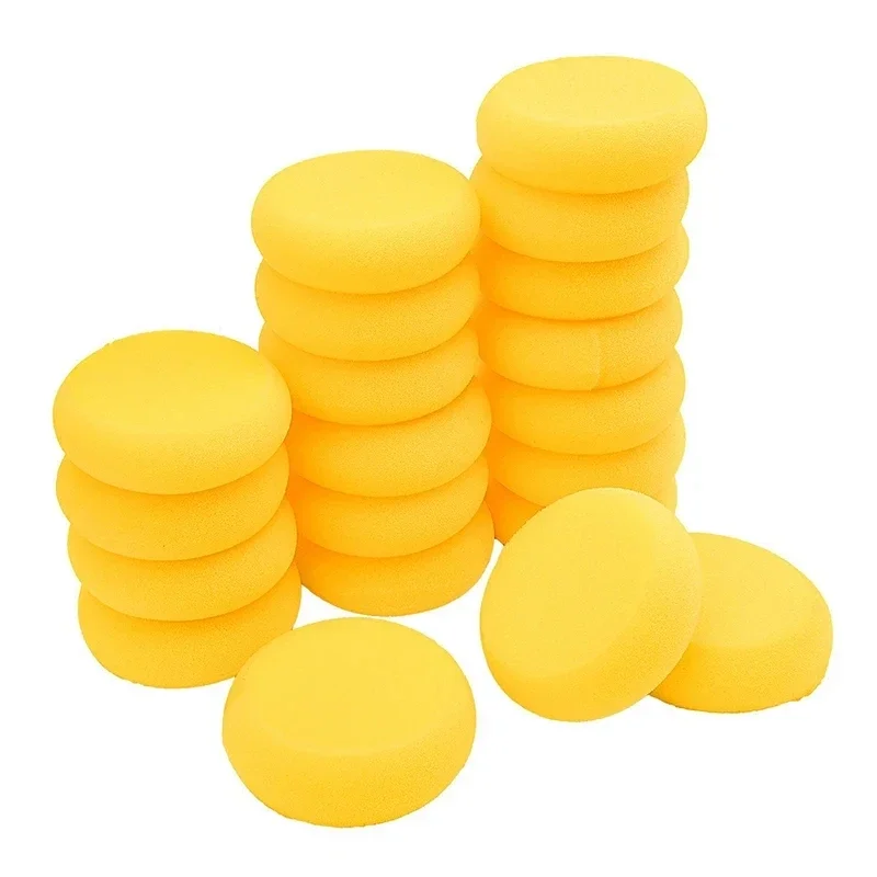 10 Stück runde Keramik-Schaumstoffschwämme – wasserabsorbierendes Set für Modellieren, Töpferei, Färben und Reinigen – Detail 1