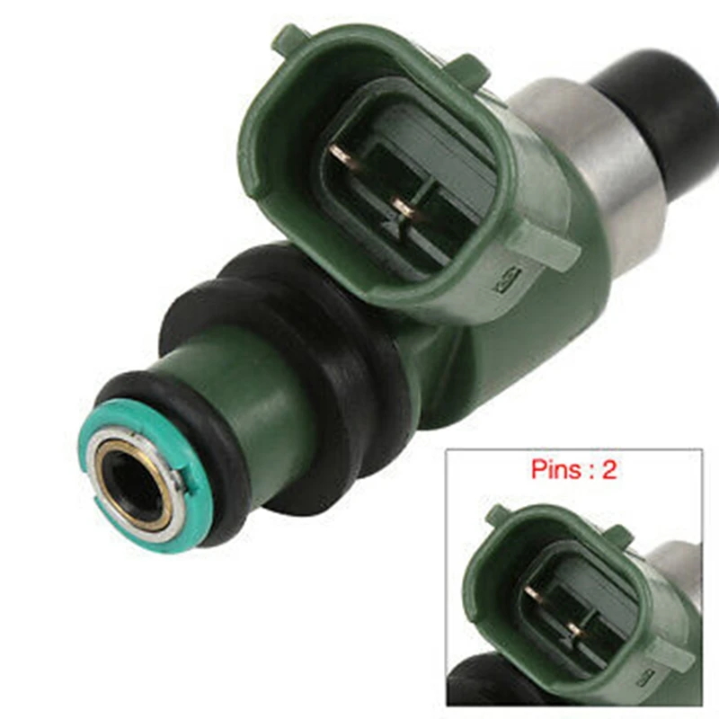 

2X New Fuel Injector 16450-HN8-A61 16450HN8A61 For Honda CRF450R Fuel Injectors 12Holes Green Color