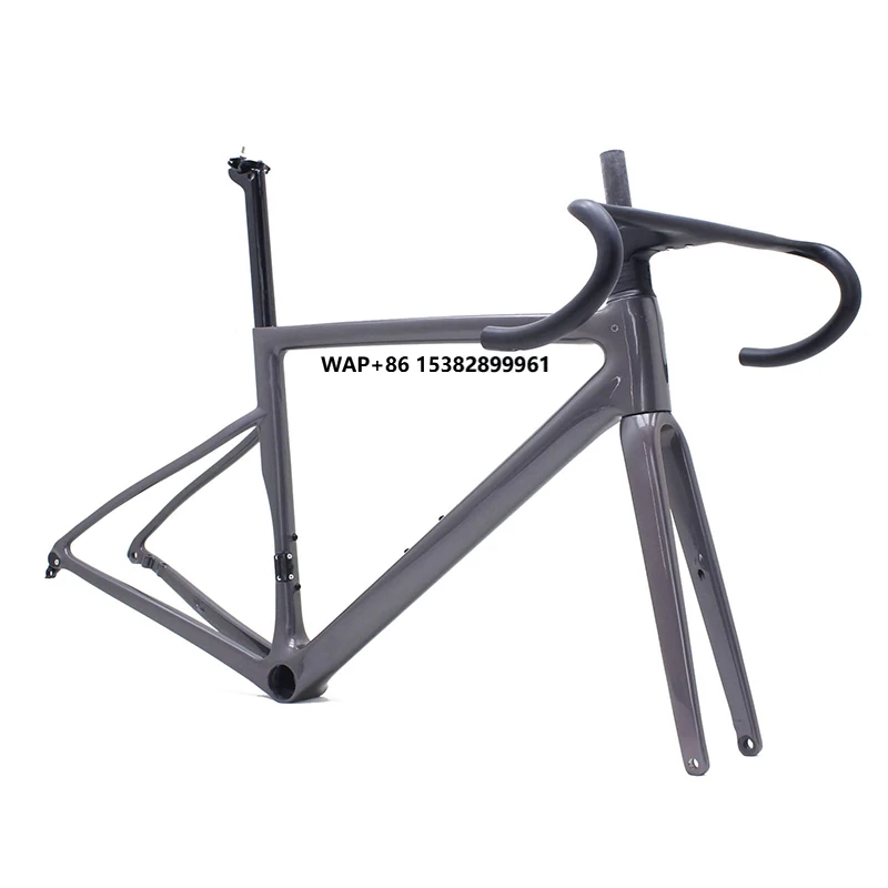 

2023 New Model Gravel Bike Frameset Thru Axle 142mm Available Gravel 700C Carbon Bike Frame Road Carbon Bike Frame