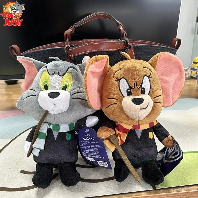 Warner 100th Anniversary Tom e Jerry Peluche Bambola Cosplay Harry Potter Tom Vestito Più Piccolo Portachiavi Design Peluche Bambola