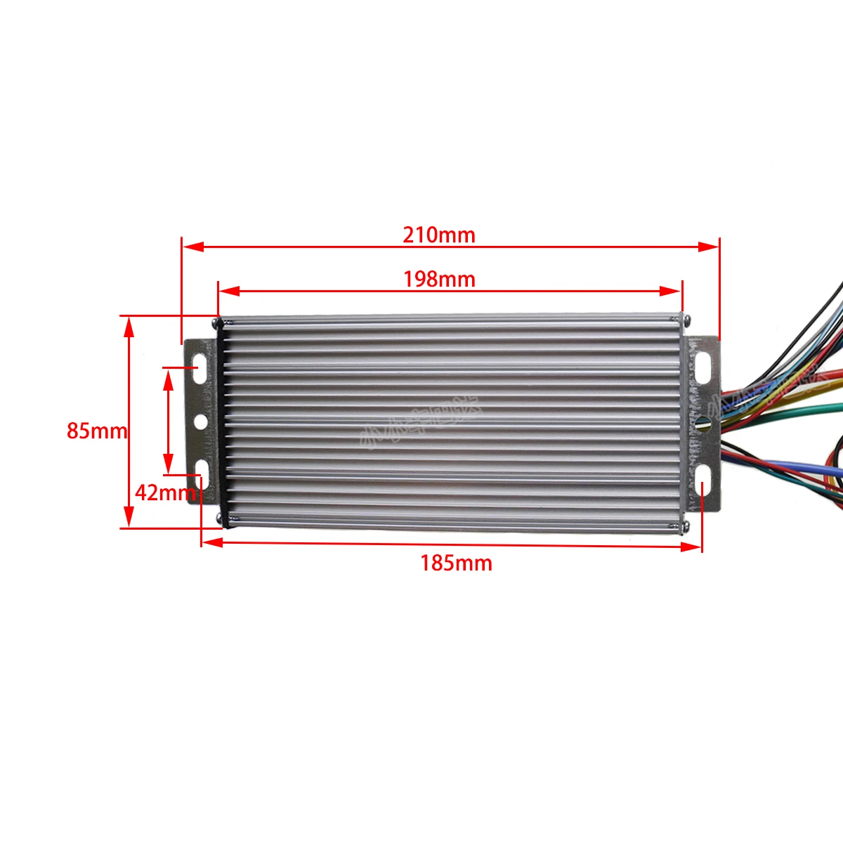 Imagem -02 - Controlador de Motor sem Escova de Alta Potência Acionamento de Propulsão Marítima Motor Cortador 12v24v 36v48v 40a