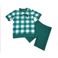 Short sleeve blue