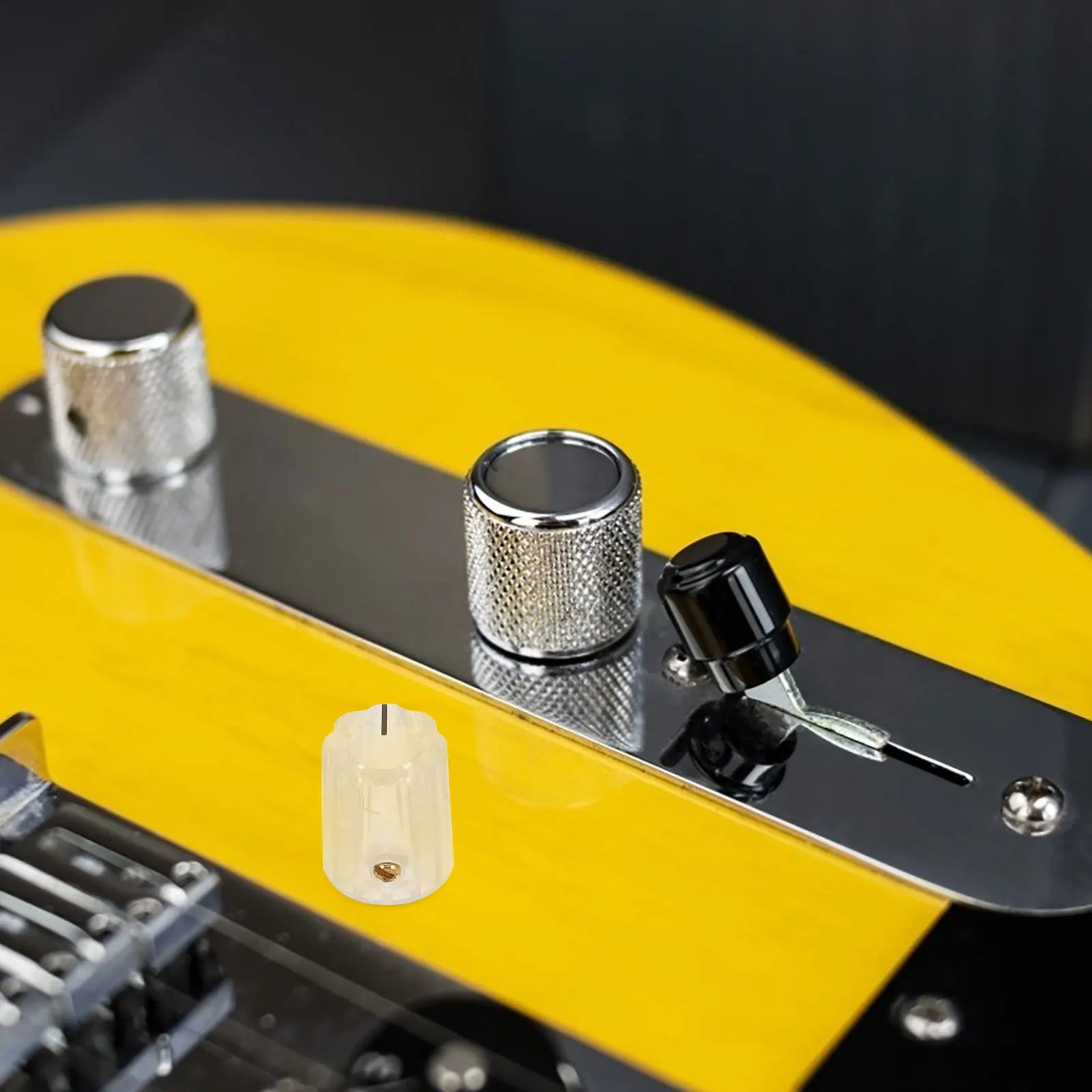 

10Pcs Guitar Potentiometer Knobs 13x16mm Electric Guitar Volume Control Knobs for Pedal Amplifier Replacement Smooth Audio