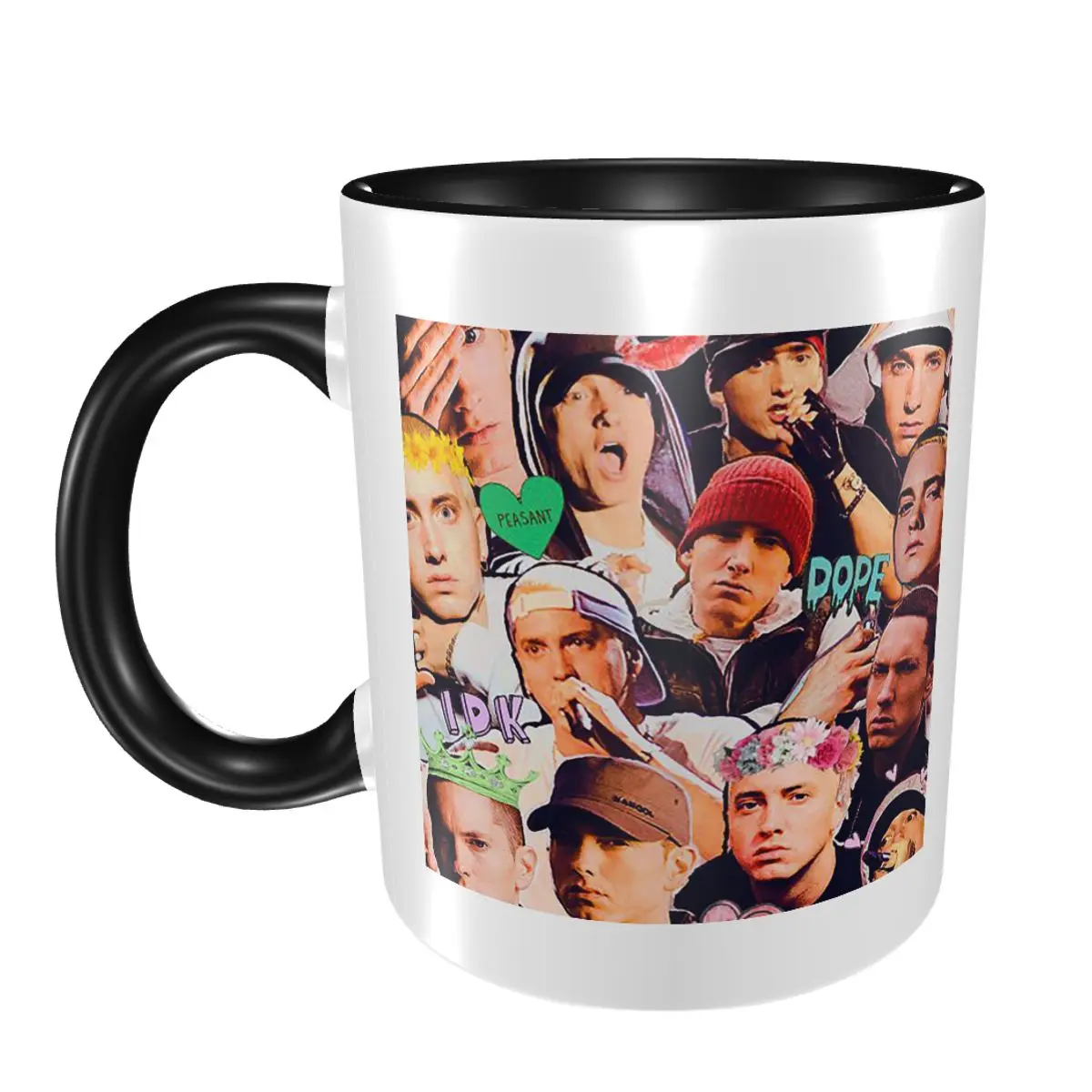

The Death Of Slim Shady Eminem Mug Funny Ceramic Coffee Cups Tea Mugs Milk Cup Drinkware Gift for Friends