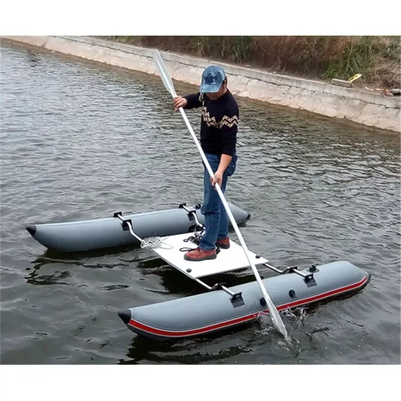 Power catamaran sailboat inflatable boat aluminum